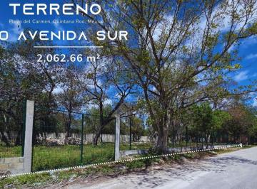 Terreno / Lote , Solidaridad · Terreno en Playa del Carmen 2,062 m² Av 11 Sur, Bellavista