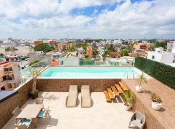 Departamento de 1 habitación, Solidaridad · Estudio en Venta Centro Playa del Carmen