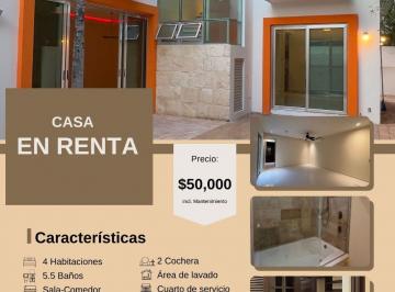 Casa de 4 habitaciones, Benito Juárez · Casa en Renta con 4 Recamaras en Residencial Cumbres