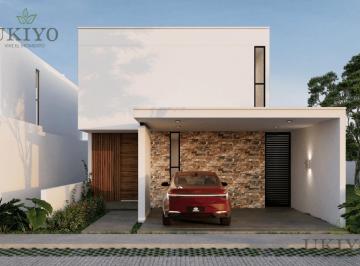 Casa · 164m² · 3 Recámaras · 2 Estacionamientos · Venta de Casa 3 Recámaras 2 Niv, Mod Lysora en Dzitya, Mérida, Yucatán