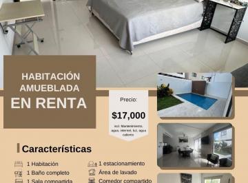 Departamento compartido de 1 habitación, Benito Juárez · Habitación Amueblada en Renta – Residencial Cumbres