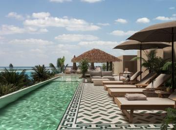 Departamento · 2 Recámaras · 2 Estacionamientos · Departamento en Venta en Bacalar de 2 Habitaciones con Piscina