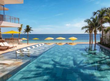 Departamento · 76m² · 1 Recámara · 2 Estacionamientos · Venta de Departa, Ento con Una Habitacion y Vista Al Mar en Puerto Morelos