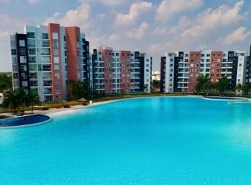 Departamento · 69m² · 2 Recámaras · 2 Estacionamientos · Departamento Amueblado en Renta en Cancun Dreams Lagoons