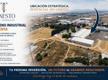 Terreno / Lote , San Antonio la Isla · Terreno Industrial en Venta en San Antonio La Isla, Estado de México