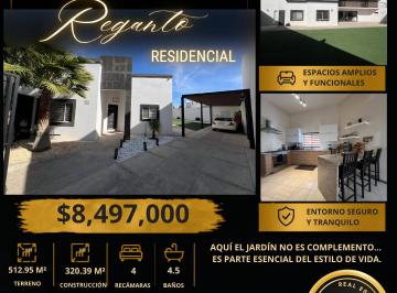 Casa de 3 habitaciones, Juárez · Venta Casa en Reganto Residencial | Ubicación Estratégica + Terreno Excedente