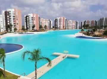 Departamento · 2 Recámaras · Rentó Depa en Dreams Lagoon Amueblado Planta Baja de 2 Rec