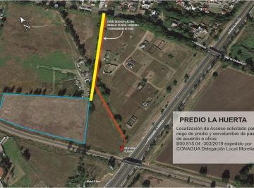 Terreno / Lote · 13637m² · Oportunidad de Inversión en Salida a Patzcuaro 1.3 Hectáreas Morelia