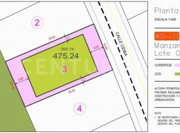 Terreno / Lote · 475m² · Terreno en Venta Altozano Colima.