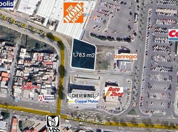 Terreno / Lote · 1783m² · Terreno en Venta Centro Max, Blvd. González Bocanegra, León, Guanajuato