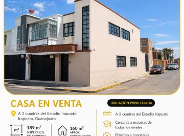 Casa uso de suelo de 4 habitaciones, Irapuato · Venta Casa Céntrica en Av, Ideal Para Oficinas.