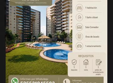 Departamento de 1 habitación, Querétaro · Natuur Depto $9999renta Mes No Incluye Mantenimieto