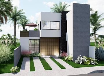 Casa · 152m² · 3 Recámaras · 2 Estacionamientos · Venta de Casa en Fraccionamiento Lomas del Mediterráneo con Recamara en Planta Baja