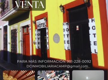 Local comercial de 8 habitaciones, Campeche · Hermoso y Colonial Hotel en Venta de 8 Habitaciones en El Centro Historico Campe