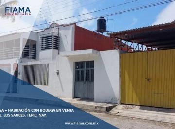 Casa de 4 habitaciones, Tepic · Casa - Habitación con Bodega en Venta, Los Sauces, Tepic, Nay.