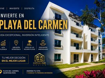 Departamento · 84m² · 2 Recámaras · 1 Estacionamiento · Departamento en Venta en Playa del Carmen | Ideal Para Rentas Vacacionales
