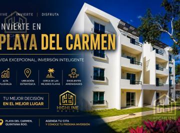 Departamento · 84m² · 2 Recámaras · 1 Estacionamiento · Departamento en Venta en Playa del Carmen | Ideal Para Rentas Vacacionales