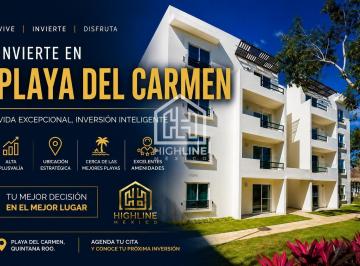 Departamento · 84m² · 2 Recámaras · 1 Estacionamiento · Departamento en Venta en Playa del Carmen | Ideal Para Rentas Vacacionales