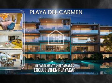 Departamento · 294m² · 2 Recámaras · 1 Estacionamiento · En Venta Departamento PH de 2 Recamaras Ubicado en Playa del Carmen Playacar a 50 m del Mar