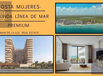 Departamento · 67m² · 1 Recámara · 1 Estacionamiento · Departamento a Precio de Lanzamiento en Costa Mujeres, La Nueva Zona Hotelera. Ideal Para Airbnb