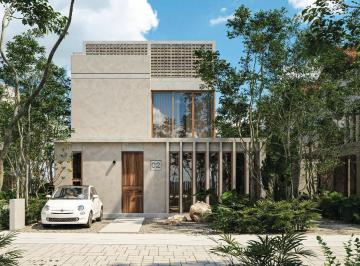 Villa · 234m² · 3 Recámaras · 1 Estacionamiento · Villa en Venta Tulum 3 Habitaciones, a 15 Min de La Playa, con Alberca Privada