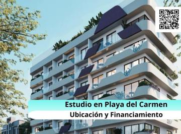 Departamento · 36m² · 1 Recámara · 1 Estacionamiento · Estudio en Venta en Playa del Carmen con Coworking a Pasos de La 5ta Av