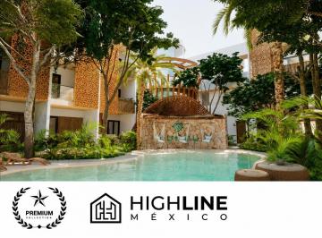 Departamento · 48ha · 1 Recámara · 1 Estacionamiento · Departamento en Venta de 1 Habitacion Llave en Mano con 15 Amenidades y Plunge Pool Privada