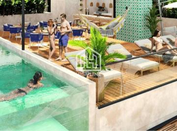 Departamento · 94ha · 2 Recámaras · 1 Estacionamiento · Departamento en Venta de 2 Habitaciones en Cozumel con Entrega Inmediata Frente Al Mar / Alberca