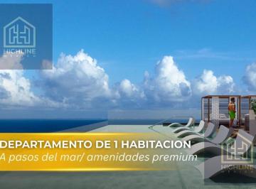 Departamento · 69ha · 1 Recámara · 1 Estacionamiento · Penthouse de 1 Recámara Amueblado en Playa del Carmen a Pocos m de La Playa | Alberca y Gym