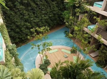 Departamento · 91ha · 1 Recámara · 1 Estacionamiento · Departamento en Venta en Tulum 45 m² a 5 Minutos de La Playa