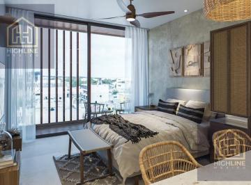 Departamento · 31m² · 1 Recámara · 1 Estacionamiento · Estudio en Venta Ubicado Playa del Carmen con Roof Top con Vista Al Mar