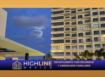 Casa · 108m² · 2 Recámaras · 1 Estacionamiento · Departamento en Venta en Cancún de 2 Habitaciones con Boliche y Áreas Familiares