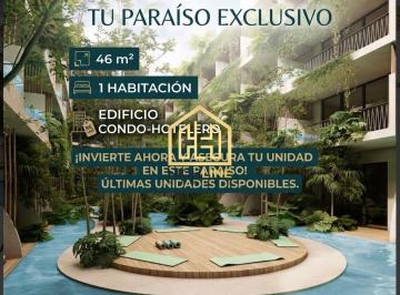 Departamento · 46m² · 1 Recámara · Departamento en Venta en Tulum 46 m²