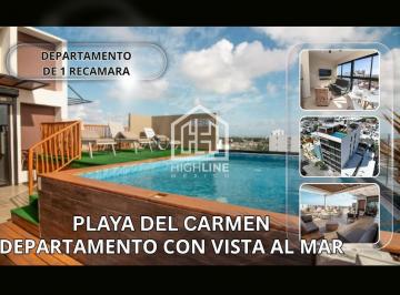 Departamento · 49m² · 1 Recámara · 1 Estacionamiento · Departamento en Venta de Una Habitacion Ubicado en Playa del Carmen