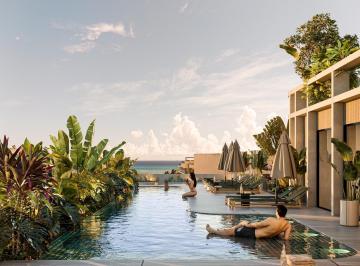 Departamento · 35m² · 1 Recámara · Estudio en Venta en Playa del Carmen Jacuzzi y Coworking