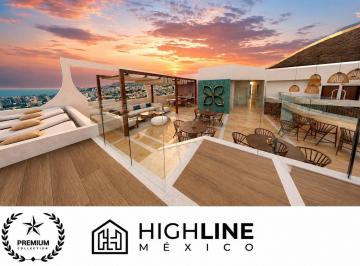Departamento · 52m² · 1 Recámara · Departamento en Venta en Playa del Carmen de 1 Habitacion Amueblado con Vista Al Mar