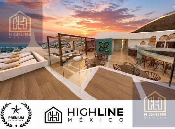 Departamento · 52m² · 1 Recámara · Departamento en Venta en Playa del Carmen de 1 Habitacion Amueblado con Vista Al Mar