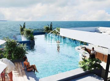 ROOF · Departamento con Vista Al Mar, Cancún, 2 Habitaciones, Piscina Infinita. Zona Exclusiva.