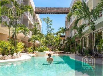 Departamento · 70m² · 1 Recámara · 1 Estacionamiento · En Venta Departamento en Tulum de 1 Habitacion con Jacuzzi Privado y Terraza Privada
