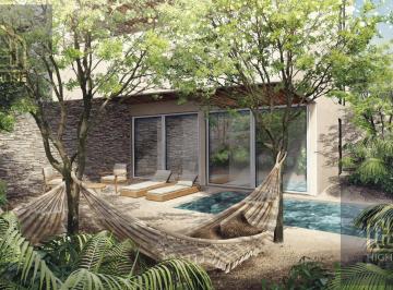 Departamento · 67m² · 1 Recámara · 1 Estacionamiento · En Venta Estudio en Tulum con Infinity Pool y Área de Camastros