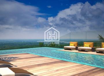 Departamento · 43m² · 1 Recámara · 1 Estacionamiento · En Venta Estudio en Tulum con Piscina y Elevador