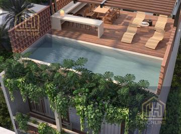 Departamento · 76m² · 1 Recámara · Departamento en Venta en Playa del Carmen, 1 Habitacion Doble Altura, a Pasos de La Playa, con Albe