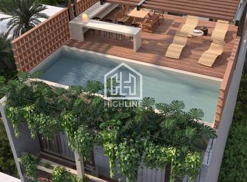 Departamento · 76m² · 1 Recámara · Departamento de 1 Habitación Doble Altura, a Pasos de La Playa, con Picsina, Playa del Carmen