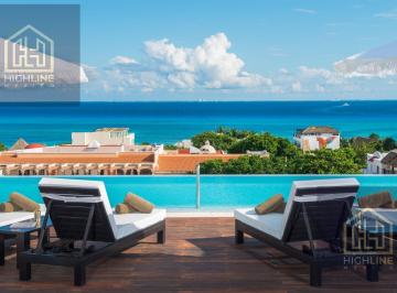 Departamento · 40m² · 1 Recámara · 1 Estacionamiento · Departamento en Venta/ a Pasos del Mar/ Condo Hotel con Experiencia/roi