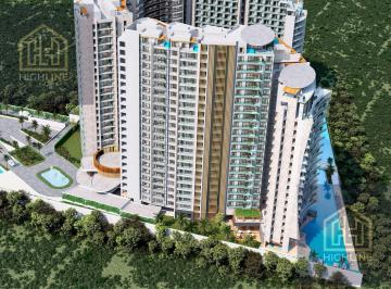Departamento · 100m² · 2 Recámaras · 2 Estacionamientos · Departamento en Venta en Cancun 2 Habitaciones con Bar, Spa, Gym, Albercas