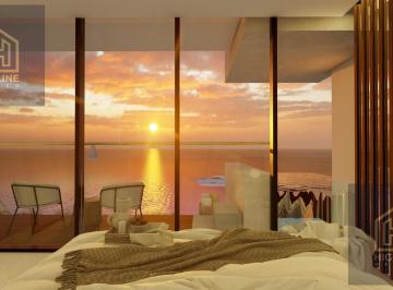 Departamento · 148m² · 2 Recámaras · 1 Estacionamiento · En Venta Departamento Ocean Front en Cozumel 2 Habitaciones Alberca Privada Gym Jacuzzi
