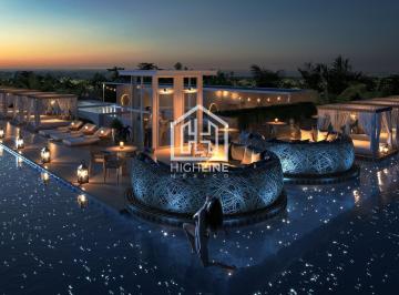 Departamento · 104m² · 3 Recámaras · 1 Estacionamiento · Departamento de 3 Recamaras con Piscina Privada en Tulum, Genera Alto Roi y Plusvalía