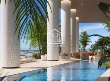 Departamento · 37m² · 1 Recámara · 1 Estacionamiento · Departamento en Venta en Miami 1 Habitación con Bar, Jacuzzi, Alberca