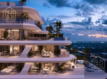 Departamento · 113m² · 2 Recámaras · 1 Estacionamiento · Departamento en Cancún de 2 Recamaras de 50 Amenidades, Alta Plusvalía, Vista a Laguna Nichupté