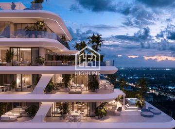 Departamento · 113m² · 2 Recámaras · 1 Estacionamiento · Departamento en Cancún de 2 Recamaras de 50 Amenidades, Alta Plusvalía, Vista a Laguna Nichupté